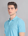 AD by Arvind Embroidered Logo Profound Polo Shirt