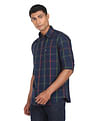 Arrow Sports Plaid Check Manhattan Slim Fit Shirt