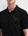 Arrow Sport Floral Print Regular Polo Shirt