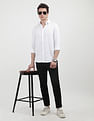 Calvin Klein Solid Slim Fit Shirt