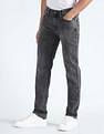 Flying Machine Mid Rise Freddie Slim Straight Fit Jeans