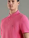 Tommy Hilfiger Solid Regular Fit Cotton Polo T-Shirt