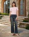 U.S. Polo Assn. Women High Rise Straight Fit Jeans