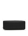 Tommy Hilfiger Solid Black PU Hand Bag