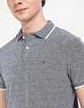 Tommy Hilfiger Printed Regular-Fit Cotton Polo Shirt
