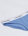 Calvin Klein Underwear Womens Blue Solid Panties