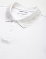 Calvin Klein Solid Logo Collar Polo Shirt