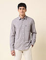 U.S. Polo Assn. Vertical Striped Tailored Fit Shirt