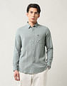 Arrow Sport Textured Slim Fit Shirt