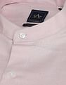 Arrow Manhattan Slim Fit Mandarin Collar Ceremonial Shirt