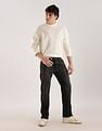 Calvin Klein Jeans Solid Regular-Fit Cotton T-Shirt