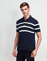 Arrow Sport Horizontal Striped Regular Polo Shirt