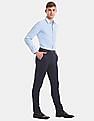 Arrow Slim Fit Patterned Stretchable Formal Shirt