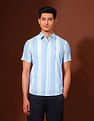 U.S. Polo Assn. Vertical Striped Tailored Fit Shirt