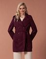 U.S. Polo Assn. Women Longline Lapel Collar Jacket