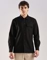 Calvin Klein Jeans Graph Checks Relaxed Fit Oxford Woven Shirt