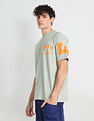 Flying Machine Rear Print Oversized T-Shirt