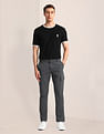 U.S. Polo Assn. Solid Flat Front Trousers