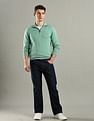 Tommy Hilfiger Solid Regular-Fit Cotton Sweater