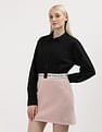 Tommy Hilfiger Crop Logo Taping Cotton Shirt