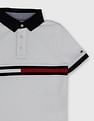 Tommy Hilfiger Kids Boys Logo Regular-Fit Cotton Polo T-Shirt