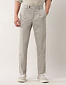 Arrow Newyork Textured Dobby Autoflex Trousers