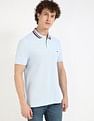Tommy Hilfiger Solid Regular-Fit Cotton Polo Shirt