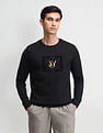Arrow Newyork Typographic Printed Regular Fit Sweatshirt