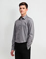 Arrow Tailored Fit Jaquard Shirt