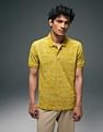 Flying Machine All Over Printed Regular Fit Polo Shirt