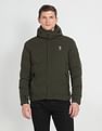 U.S. Polo Assn. Denim Co. High Neck Solid Puffer Jacket