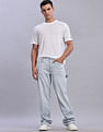 Tommy Hilfiger Medium Washed Loose Fit Mid Rise Jeans