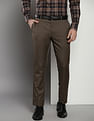 Tommy Hilfiger Mid Rise Honeycomb Weave Trousers