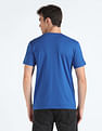 Flying Machine Silicone Print Crew Neck T-Shirt