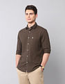 U.S. Polo Assn. Denim Co. Slim Fit Pure Cotton Twill Shirt
