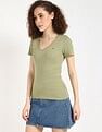Tommy Hilfiger Solid Regular-Fit Cotton T-Shirt