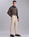 Tommy Hilfiger Checked Regular Fit Plain Woven Shirt