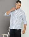 Tommy Hilfiger Silky Bold Vertical Stripe Shirt
