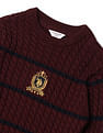 U.S. Polo Assn. Kids Printed Crew Neck Sweater