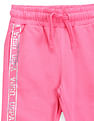 U.S. Polo Assn. Kids Girls Drawstring Waist Track Pants