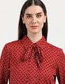 Tommy Hilfiger Regular Fit Geometric Printed Shirt