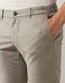 Arrow Sport Dobby Slim Fit Solid Chinos