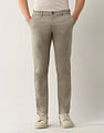 Arrow Sport Dobby Slim Fit Solid Chinos