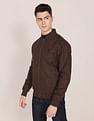 U.S. Polo Assn. Panelled Solid Bomber Jacket