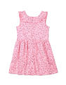 Tommy Hilfiger Kids Organic Cotton Floral Ruffle Dress