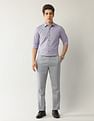 Arrow Textured Manhattan Slim Fit Shirt