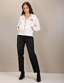 U.S. Polo Assn. Women Solid Hooded Sweatshirt