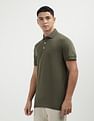 Tommy Hilfiger Solid Logo Slim Fit Polo Shirt