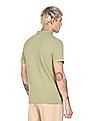 Calvin Klein Men Faded Olive Short sleeve Solid Polo Shirt