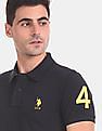 U.S. Polo Assn. Appliqued Pique Polo Shirt